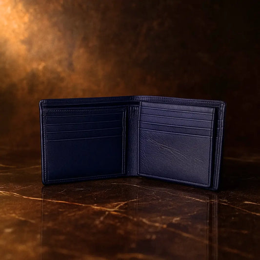 The Heritage - Textured Leather Bifold Wallet