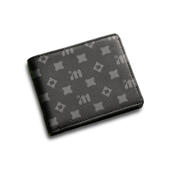 IM MONOGRAM WALLET ARTISAN COW LEATHER, ETHICAL STYLE