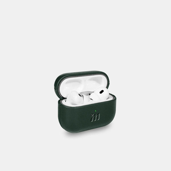 IM FOREST GREEN AIRPODS PRO LEATHER CASE