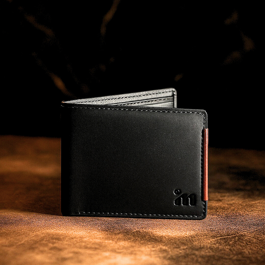 Premium Black Leather Wallet