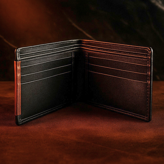 Premium Black Leather Wallet