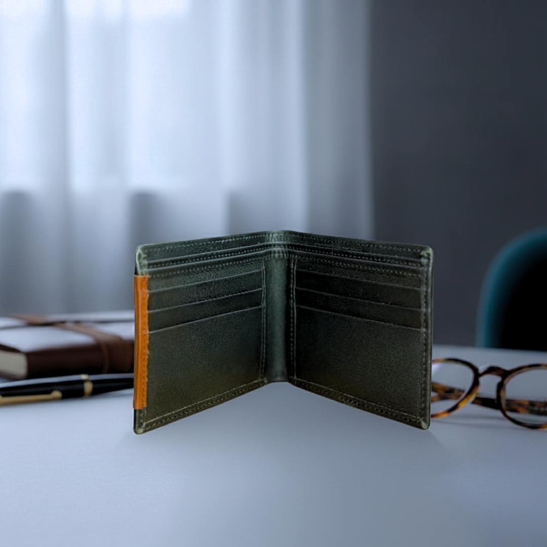 Premium Black Leather Wallet