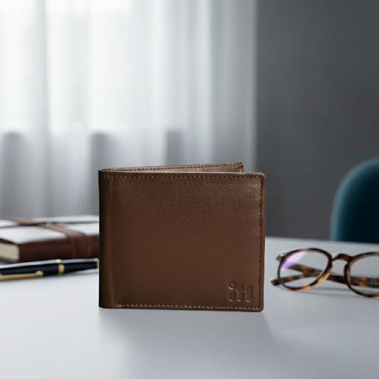 Tan Leather Wallet for Men