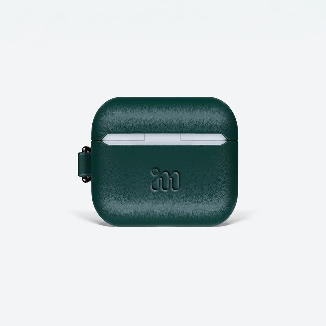 IM FOREST GREEN AIRPODS PRO LEATHER CASE