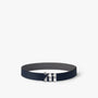 IM REVERSIBLE NAVY & SLATE GREY BELT