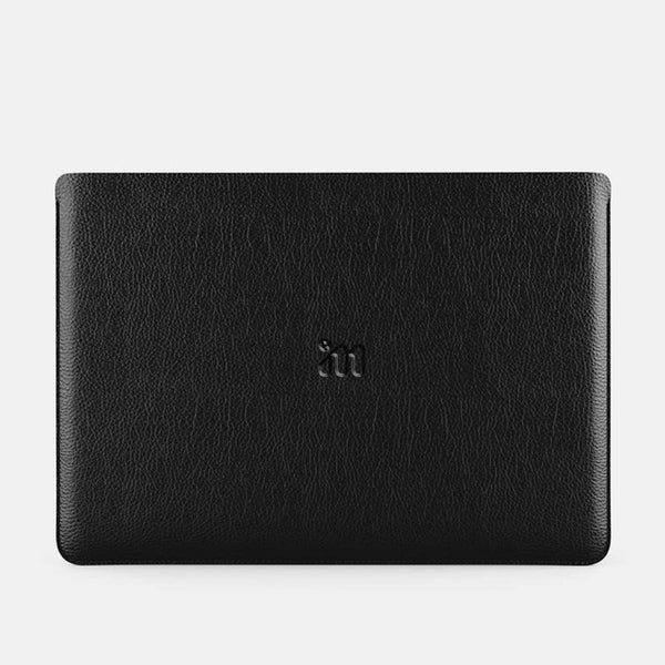 IM ONYX PEBBLED MACBOOK SLEEVE