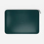 IM FOREST GREEN LEATHER MACBOOK SLEEVE